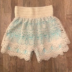🍭3/$23 Lace Shorts
